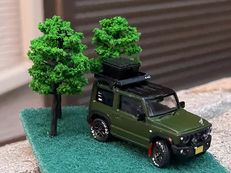 1/64 ジムニー JB64 CROSS COUNTRYプチ改造Ver.3！！（スズキ