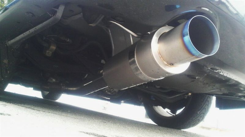 JIC Magic Stainless exhaust Mitsubishi Lancer Evolution CT9A