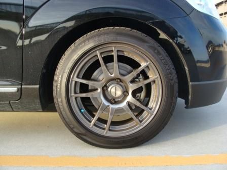 DUNLOP ディレッツアRSC 4H100 7J-15+ルマン703 185/55-15 のパーツ DUNLOP ディレッツアRSC 4H100 7J-15+ルマン703 185/55-15 のパーツ
