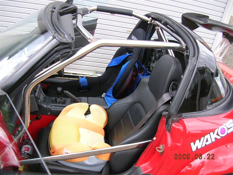 ハーフウェイ ステンレス製38パイ軽量型ロールバー のパーツレビュー 