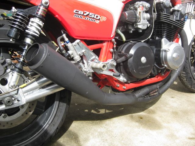 CB750F BOL D'OR 2 (ボルドール2)チェイスモーターサイクル スペンサータイプマフラーの単体画像