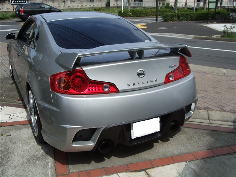 CPV35☆スカイラインクーペ☆リアディフューザー☆リアアンダー