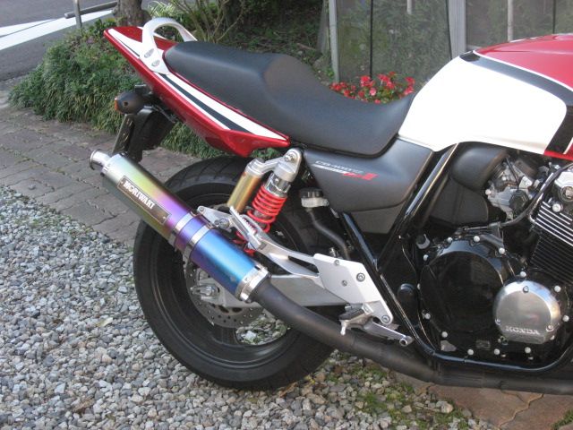 モリワキ スリップオンチタン のパーツレビュー Cb400 Super Four スペック3 打ちやま みんカラ
