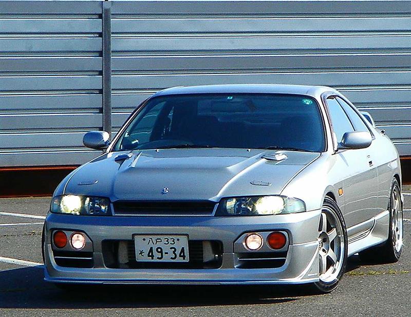 R33スカイライン 後期型 フロントハーフスポイラー : エアロ