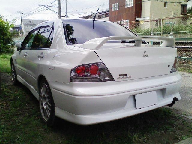 三菱純正 エボ7GT-Aオプショオン小型スポイラー のパーツレビュー