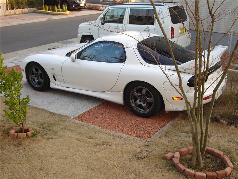 MAZDA純正 純正OPサイドステップ のパーツレビュー | RX-7(WhiteFD3S