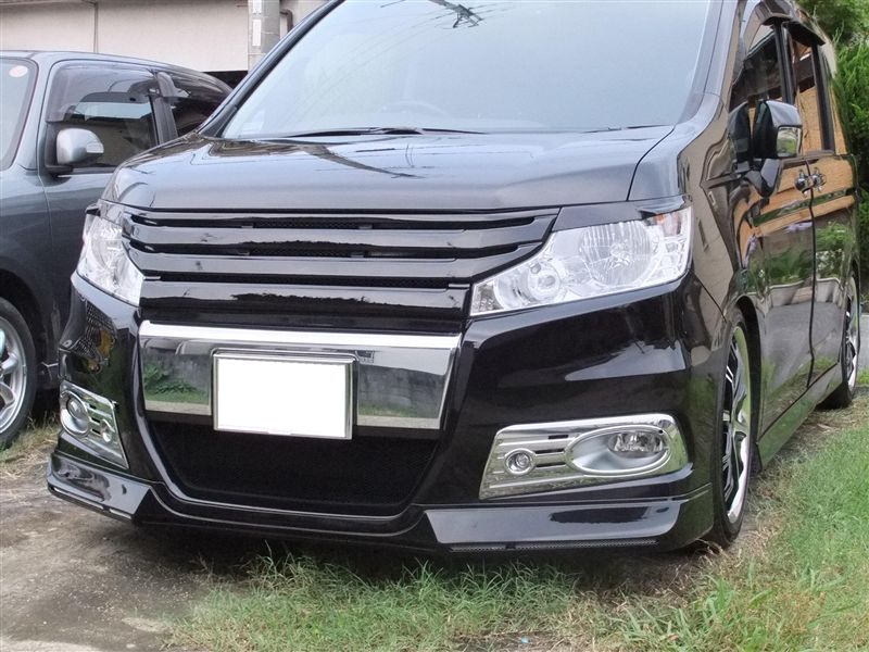 M Z Speed Zeusフロントハーフスポイラー Rkステップワゴンスパーダ用 のパーツレビュー ステップワゴン Muramasa みんカラ