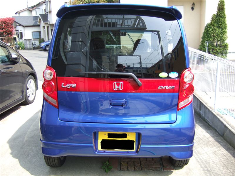 Modulo / Honda Access テールゲートガーニッシュ のパーツ