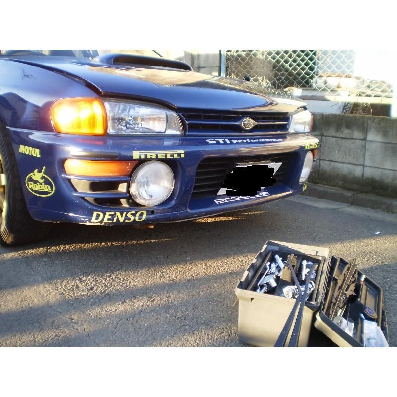 スバル GC8後期純正クリスタルヘッドライト のパーツレビュー
