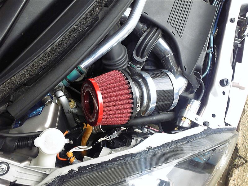 低価格の for パワーチャンバー ZERO-1000/零1000 K-Car 2006年06月~2009年05月 KF-DET(ターボ) CBA-L405S ソニカ ダイハツ 106-KD001B ライトブルー - エアクリーナー
