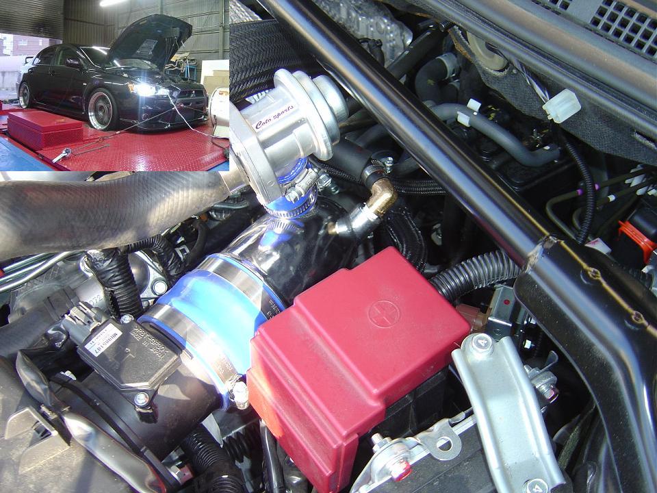 Amazon | BLITZ(ブリッツ) SUCTION KIT(サクションキット) ミツビシ ランサーエボリューションX CZ4A 55700 |  インテークパイプ | 車＆バイク
