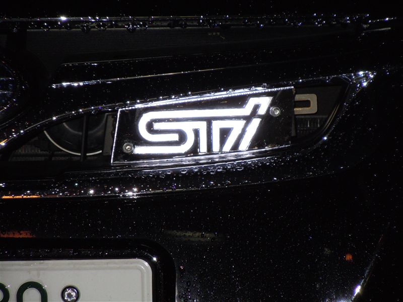 STI エンブレム取り付け（スバル エクシーガ・YA）by kitakara