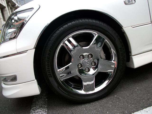 セルシオ30後期 純正 オプション ER メッキ - 18インチ