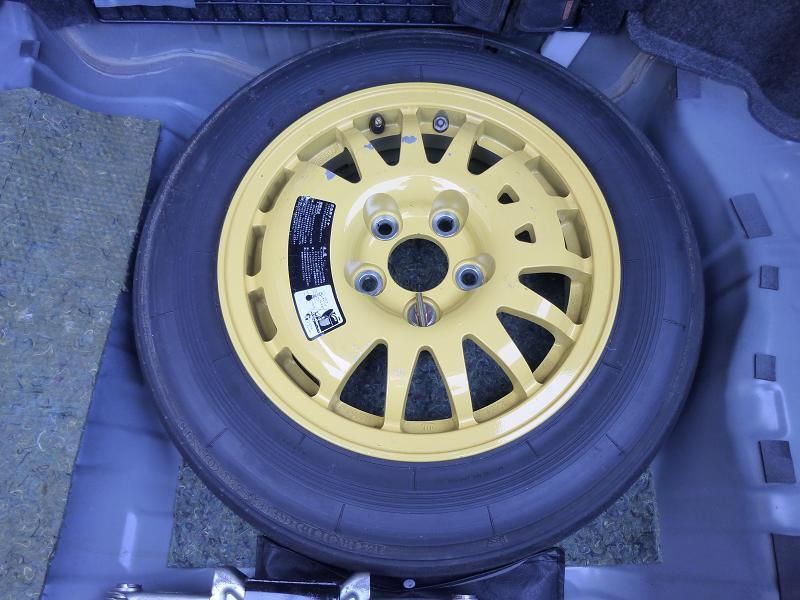 日産(純正) Z32用スペアタイヤ のパーツレビュー | スカイライン