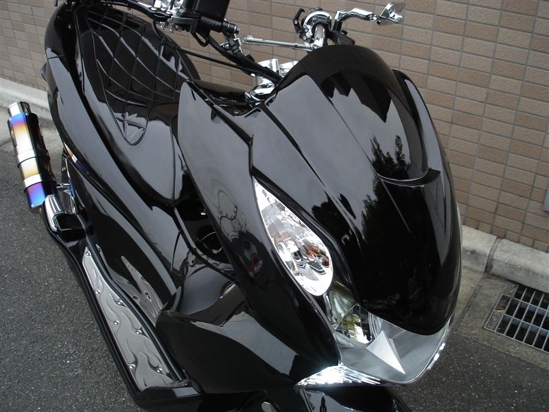 Wiruswin フロントマスク のパーツレビュー Pcx Shu 0011 みんカラ