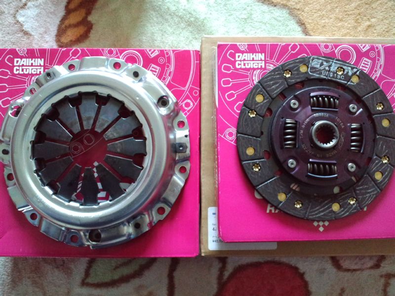 EXEDY ULTRA FIBERクラッチセット のパーツレビュー