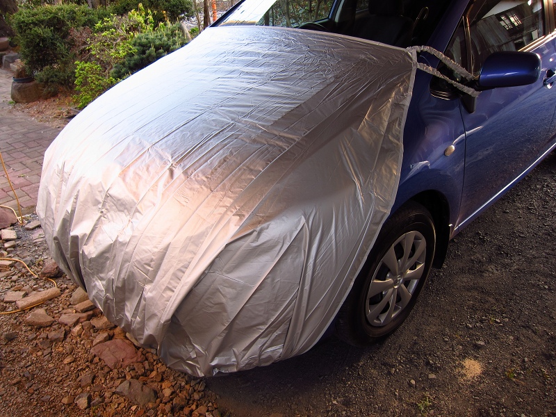 Araden 防炎フロント保護カバー L型 のパーツレビュー オーリス Taku Jp みんカラ