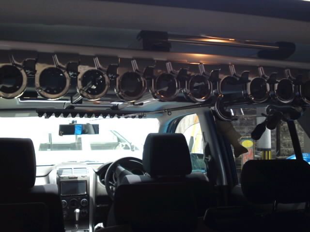 CAR MATE / カーメイト ロッドホルダーFT /ZR305 のパーツ