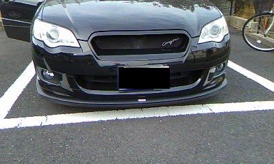 STI フロントアンダースポイラー のパーツレビュー | レガシィB4(ねず ...