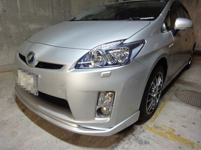 プリウスGIALLA FRONT LIP SPOILERの単体画像