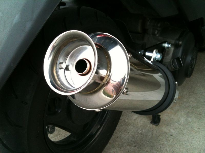 BEAMS SS300ソニックマフラー のパーツレビュー V125Gビームスマフラー
