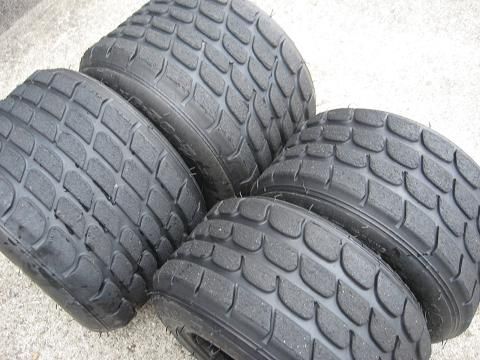 DUNLOP SLW2 レインタイヤ 中古品レーシングカート用タイヤ えらい