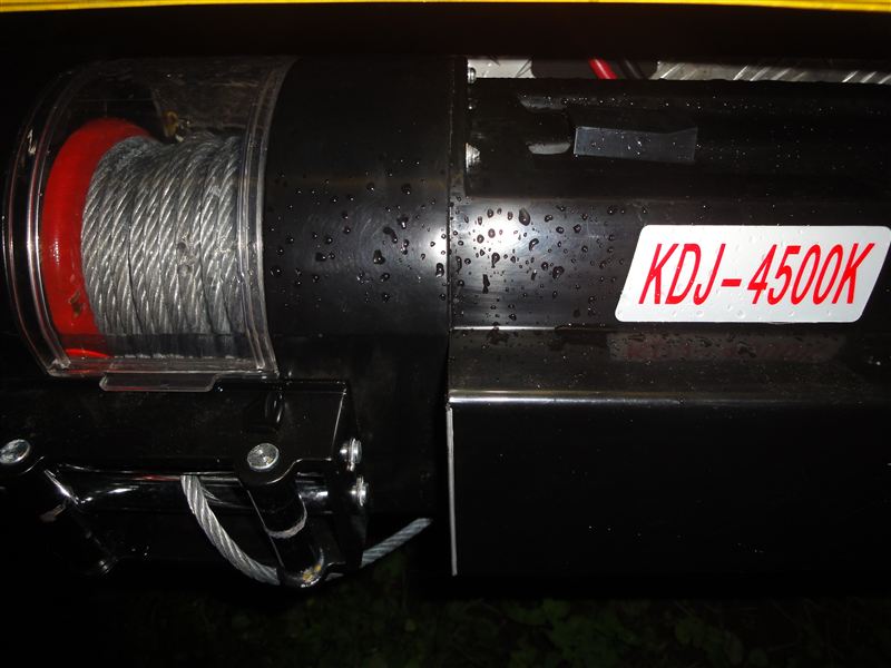 KDJ－4500K DC12V車載電動ウインチ 最大2040kgs のパーツ