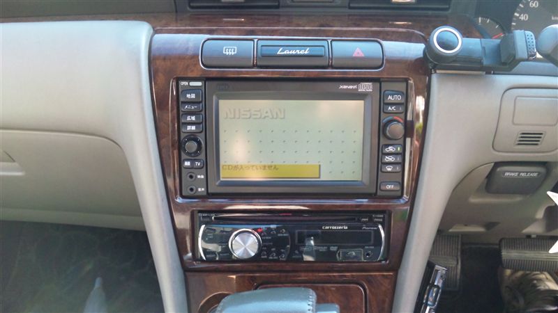 日産 純正 ﾏﾙﾁﾅﾋﾞ ｵｰﾃﾞｨｵﾊﾟﾈﾙ 木目 のパーツレビュー ローレル どのーれいる みんカラ