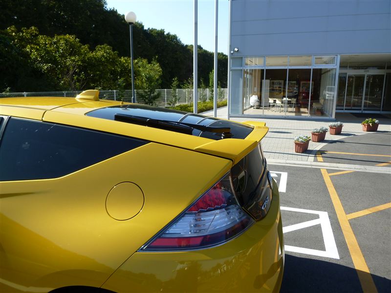 Modulo Honda Access テールゲートスポイラー のパーツレビュー Cr Z おやじデモ可ー みんカラ