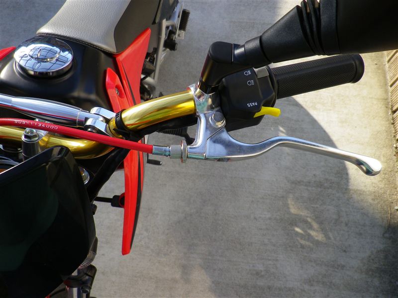 Kitaco クラッチレバー ホルダーセット のパーツレビュー Xr100 モタード あまゴン みんカラ
