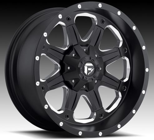 Fuel Hostage D531 20x9 8x6.5 ET1 Matte Black Wheel 1