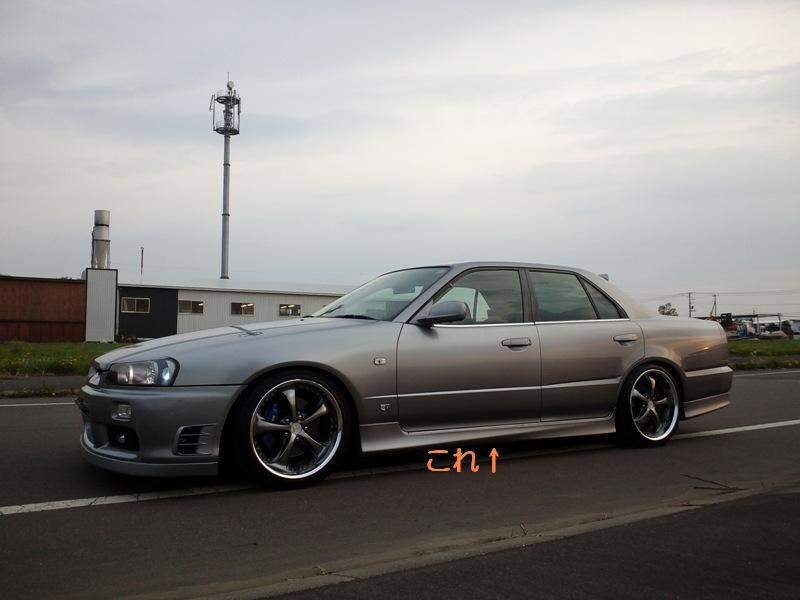 日産 ニッサン スカイライン BNR34 サイドプロテクター GT-R GTR