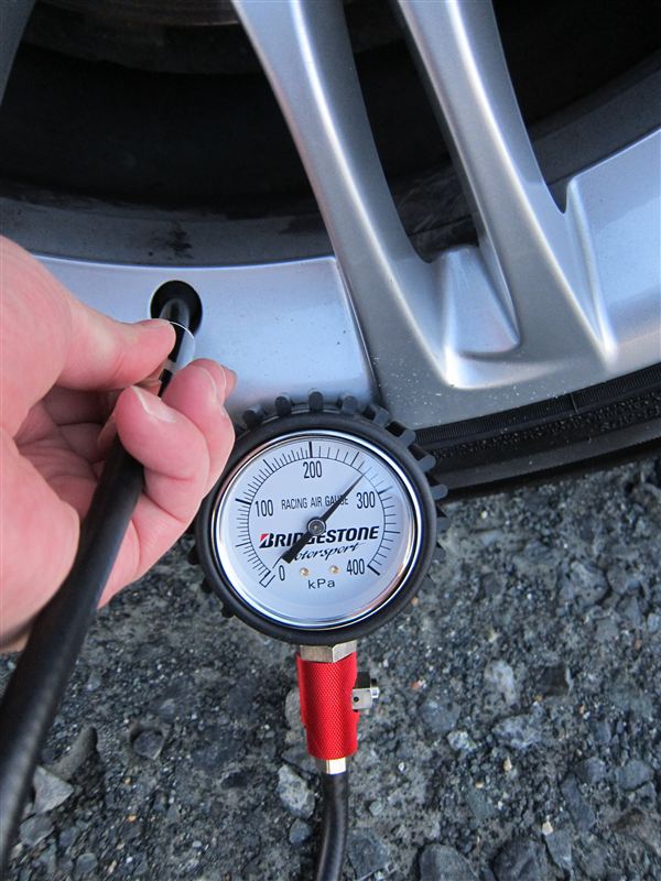 BRIDGESTONE RACING AIR GAUGE RGC-20(ストレートチャック ...