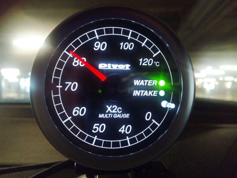 PIVOT MULTI GAUGE X2C のパーツレビュー | CR-Z(カシム☆寝落ち