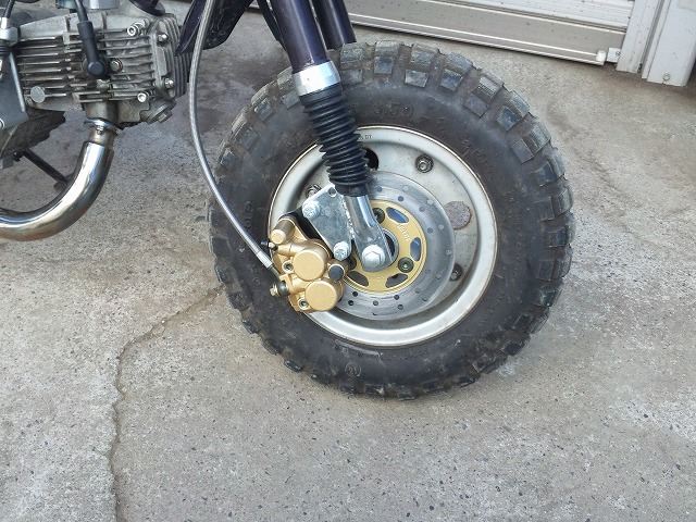 MINIMOTO / バイク Z50Jフロントディスクブレーキ変更キット