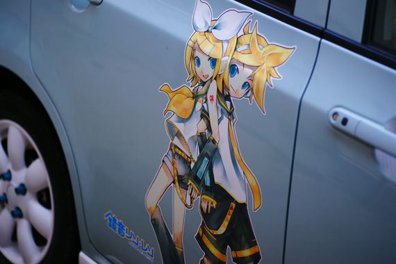 Crypton Future 鏡音リン・レンステッカー のパーツレビュー