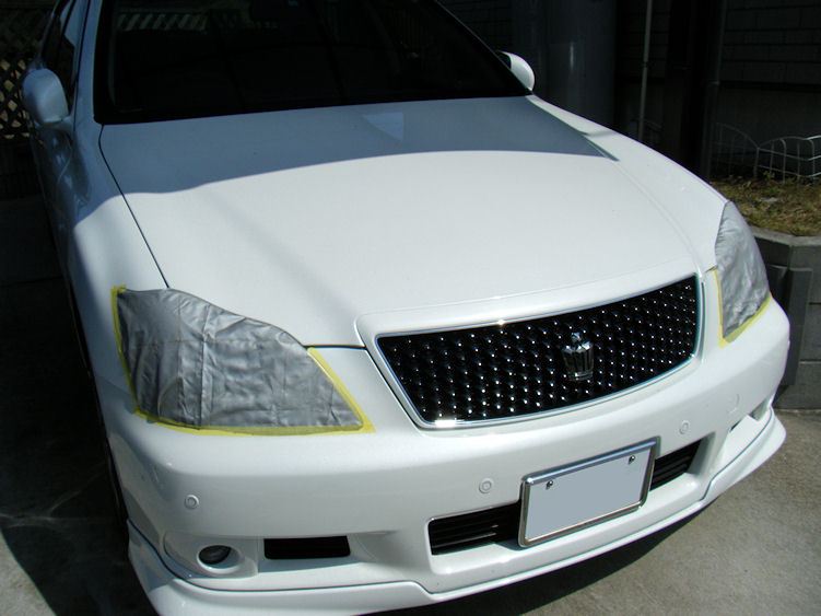 166」LEXUS NXZ10用2014-17 フロントヘッドライトカバー 汎用パーツ