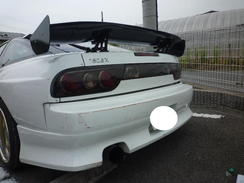 180sx テールランプ 紅白スモーク