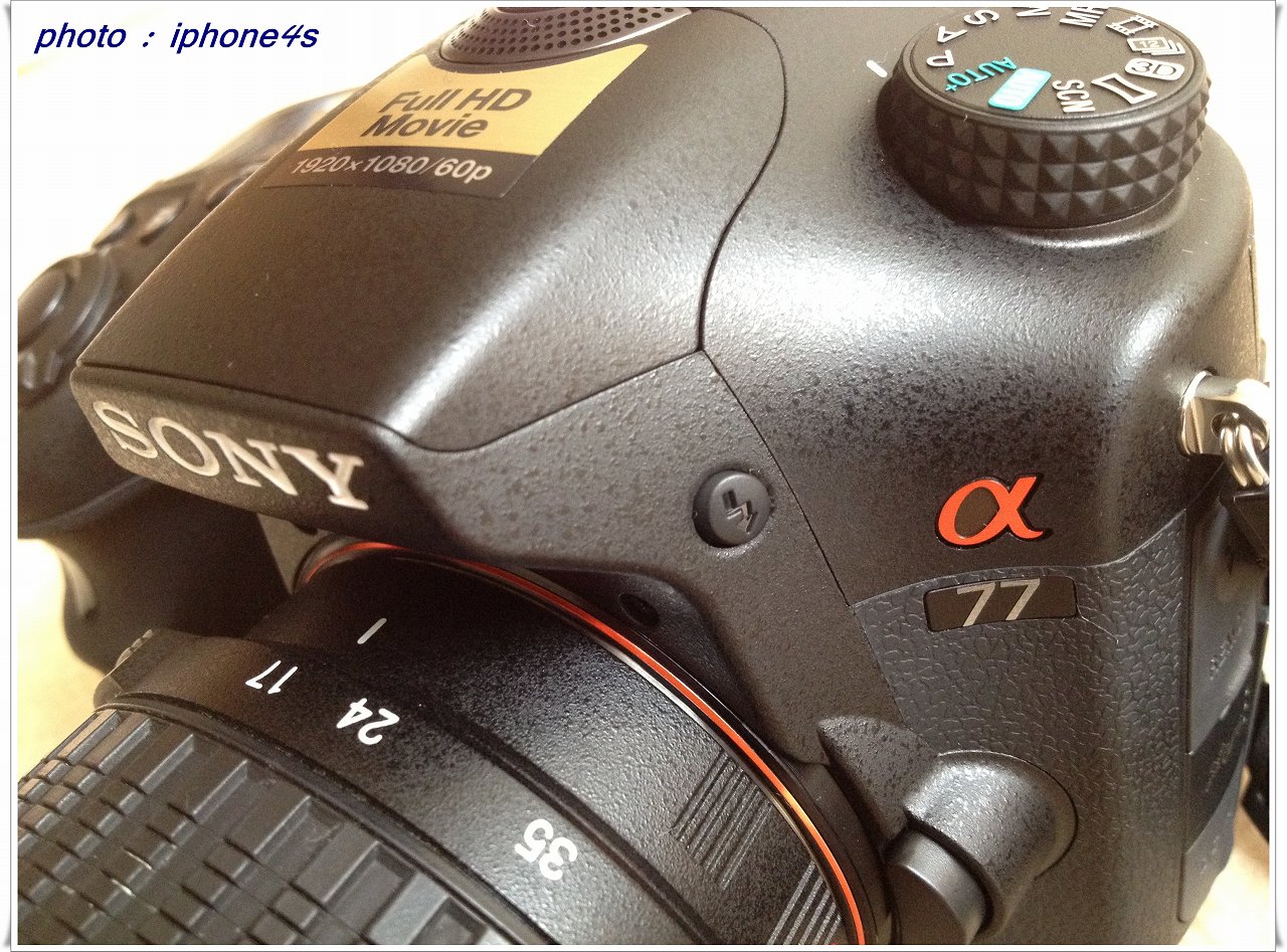 SONY α７７（SLT-A77V)