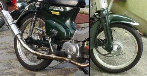 スーパーカブ90dx カスタムまとめ おすすめのカスタムはこれだ エアロ ホイール Ledなど みんカラ