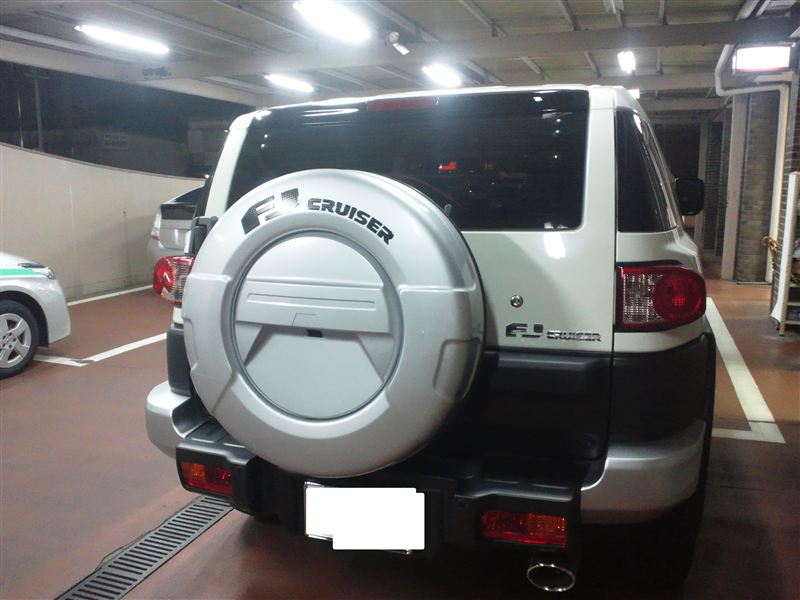 トヨタ(純正) スペアタイヤカバー のパーツレビュー | FJクルーザー(F