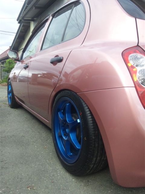 自家塗装なんちゃってホイル&ナンカンタイヤ Wheel 15in 6.5J ET45 175 自家塗装なんちゃってホイル&ナンカンタイヤ Wheel 15in 6.5J ET45 175