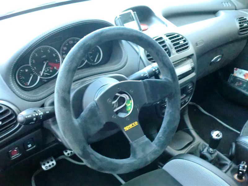 sparco STEERING WHEEL RACING P300 のパーツレビュー | 206 sparco STEERING WHEEL RACING P300 のパーツレビュー | 206