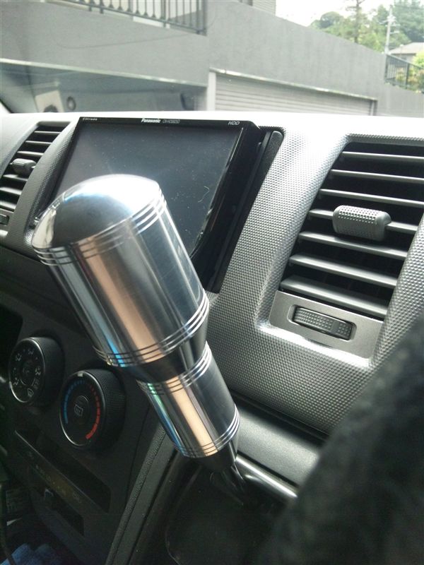 ステンレスチェーンシフトノブ ハイエース VIP車 SUV MT