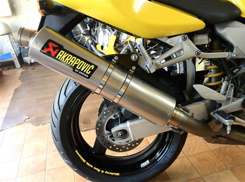 Yamamoto Racing バイク Spec A チタンフルエキゾースト 2 1チタンサイレンサー のパーツレビュー Vtr1000f みちレイ みんカラ