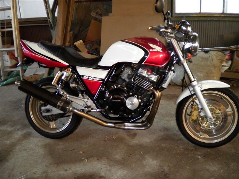 NC31 CB400SFスタビライザー ロゴ有/スタビ させれ スーパー