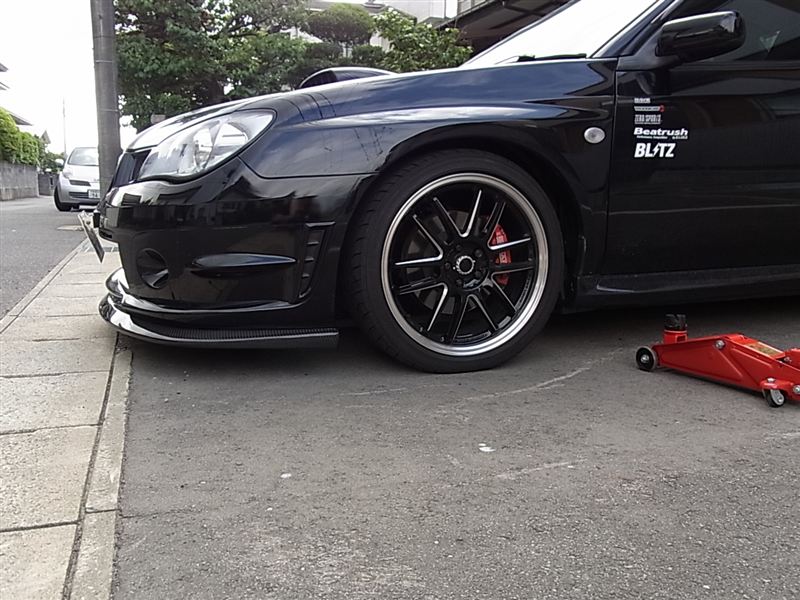 M'z NET GDBインプレッサ後期用カーボンフロントリップ M'z NET GDBインプレッサ後期用カーボンフロントリップ