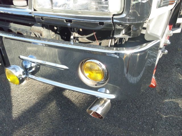 レトロ オバQ メッキ バンパー オレンジ フォグ 付き 1800mm
