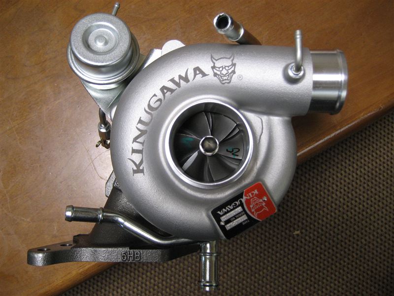 KINUGAWA TD06SL2-20G Twin Scroll Turbocharger のパーツ