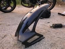 才谷屋 tzr50rリアフェンダー 才谷屋ファクトリー TZR50 TZR50R リアフェンダー/白ゲル